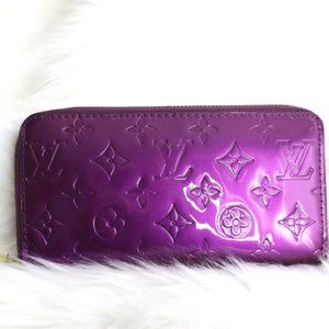 Louis Vuitton Vintage - Vernis Leather Zippy Wallet - Purple -  AUTH